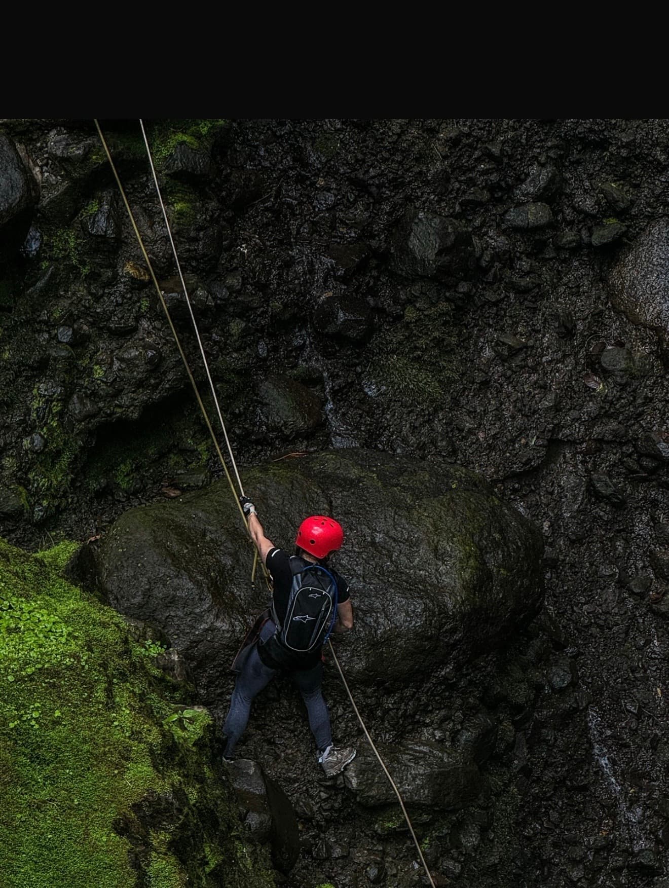 Catarata Cortinas + Rappel